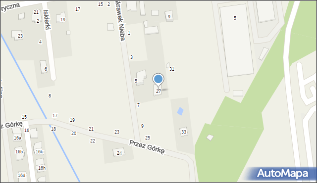 Łoziska, Przez Górkę, 27, mapa Łoziska