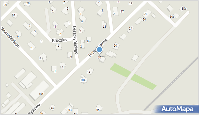 Lubaczów, Przemysłowa, 16, mapa Lubaczów