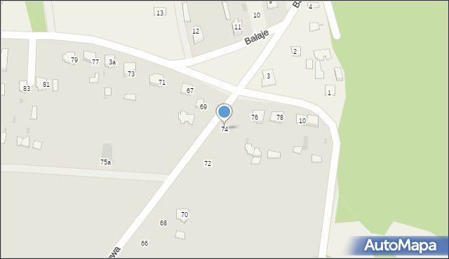 Lubaczów, Przemysłowa, 74, mapa Lubaczów