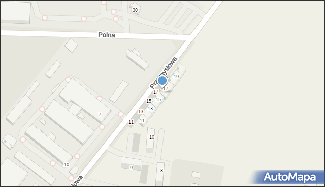 Lubanów, Przemysłowa, 16, mapa Lubanów