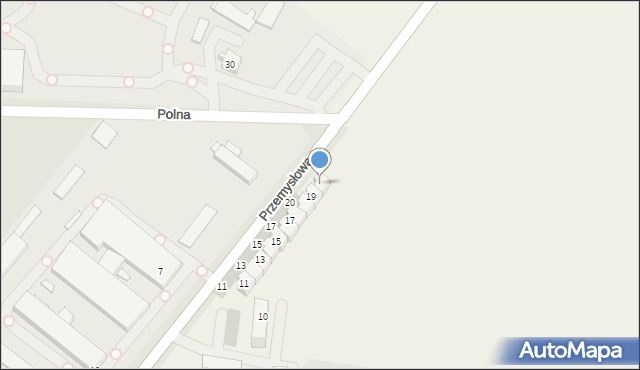 Lubanów, Przemysłowa, 20, mapa Lubanów