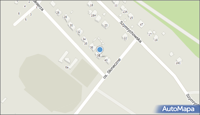 Lubawka, Przyjaciół Żołnierza, 39, mapa Lubawka