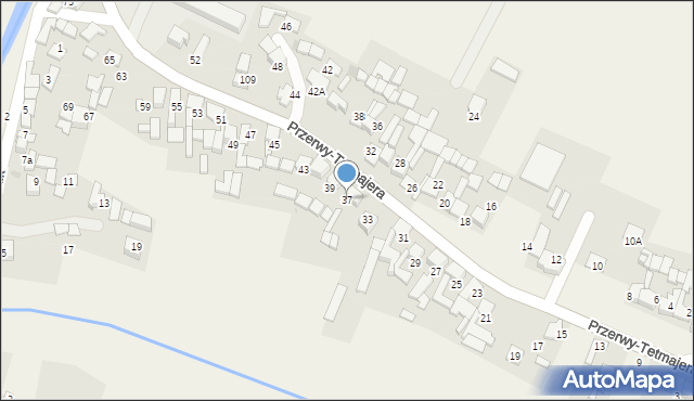 Ludźmierz, Przerwy-Tetmajera Kazimierza, 37, mapa Ludźmierz
