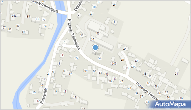 Ludźmierz, Przerwy-Tetmajera Kazimierza, 54, mapa Ludźmierz