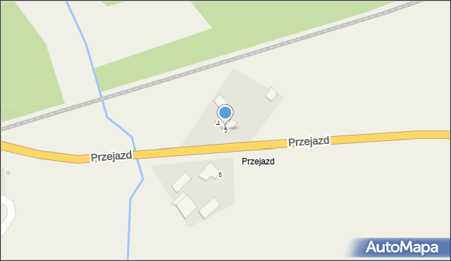 Mątyki, Przejazd, 5, mapa Mątyki