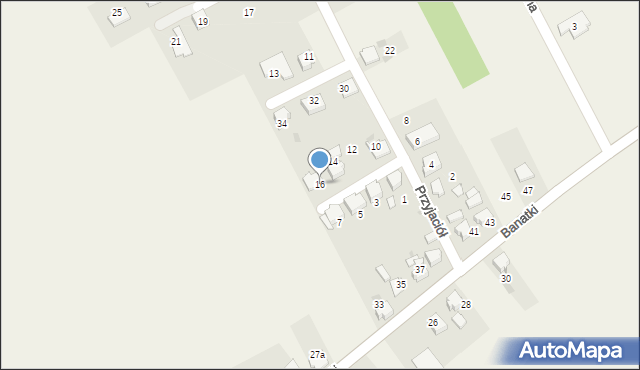 Mechnica, Przyjaciół, 16, mapa Mechnica