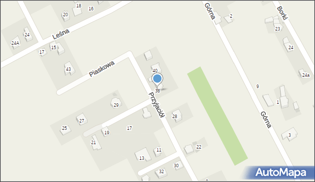 Mechnica, Przyjaciół, 38, mapa Mechnica