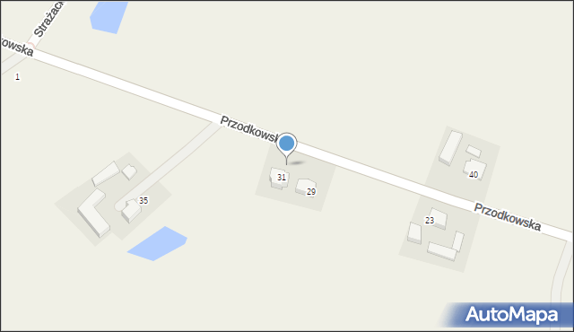 Miszewo, Przodkowska, 31, mapa Miszewo