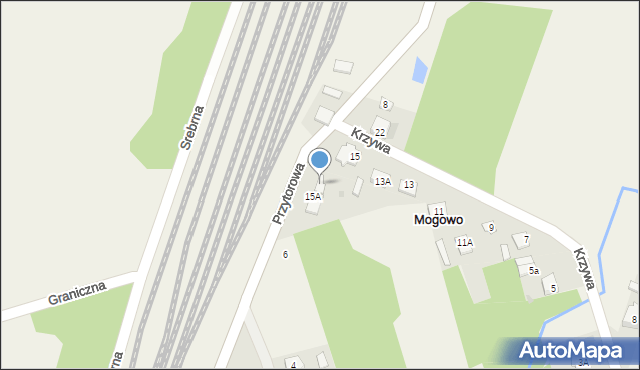 Mogowo, Przytorowa, 7, mapa Mogowo