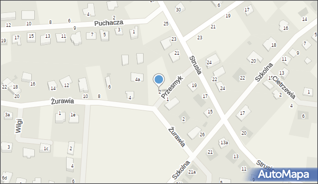 Murowaniec, Przesmyk, 2, mapa Murowaniec