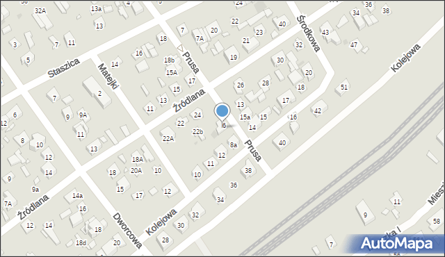 Nowy Dwór Mazowiecki, Prusa Bolesława, 8, mapa Nowy Dwór Mazowiecki