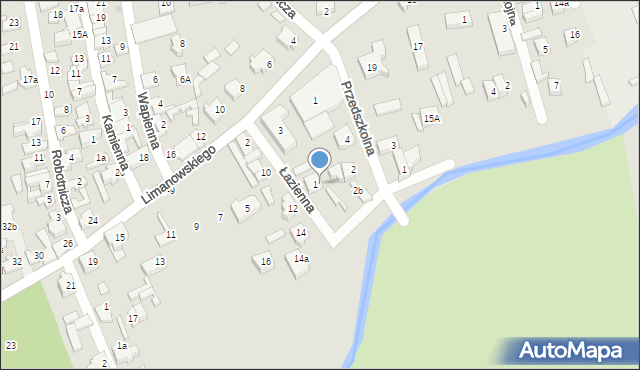 Opoczno, Przedszkolna, 2a, mapa Opoczno