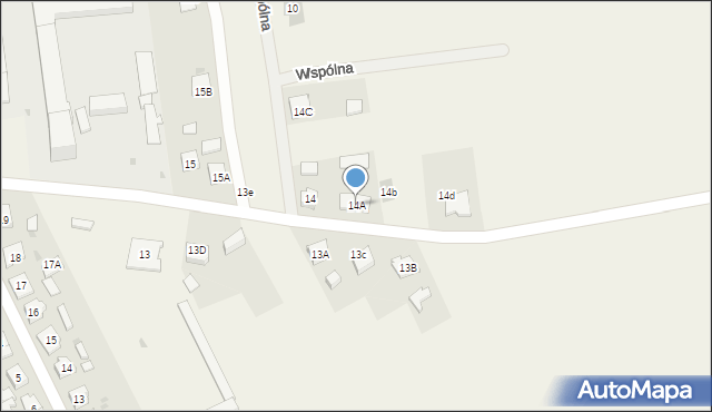 Osiek nad Notecią, Przemysłowa, 14A, mapa Osiek nad Notecią