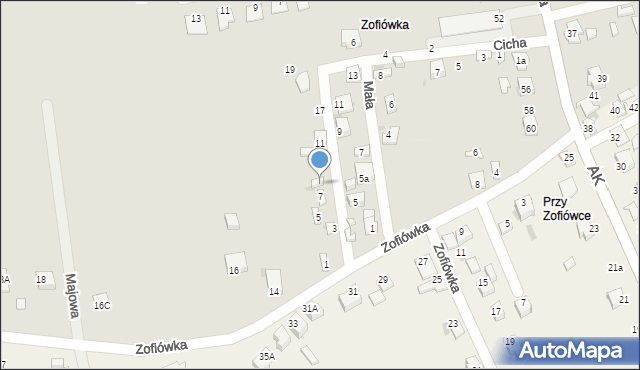 Ostrowiec Świętokrzyski, Prosta, 9, mapa Ostrowiec Świętokrzyski