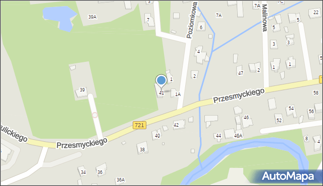 Piaseczno, Przesmyckiego, 41, mapa Piaseczno