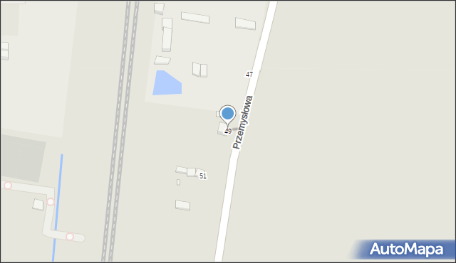 Piotrków Trybunalski, Przemysłowa, 49, mapa Piotrków Trybunalski