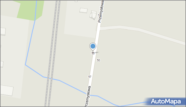 Piotrków Trybunalski, Przemysłowa, 55, mapa Piotrków Trybunalski