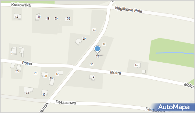 Pisarzowice, Przecznia, 32, mapa Pisarzowice