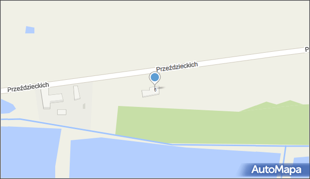 Policzna, Przeździeckich, 6, mapa Policzna