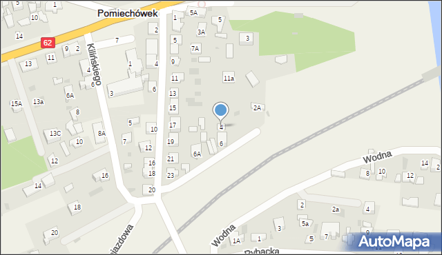 Pomiechówek, Przejazdowa, 4, mapa Pomiechówek