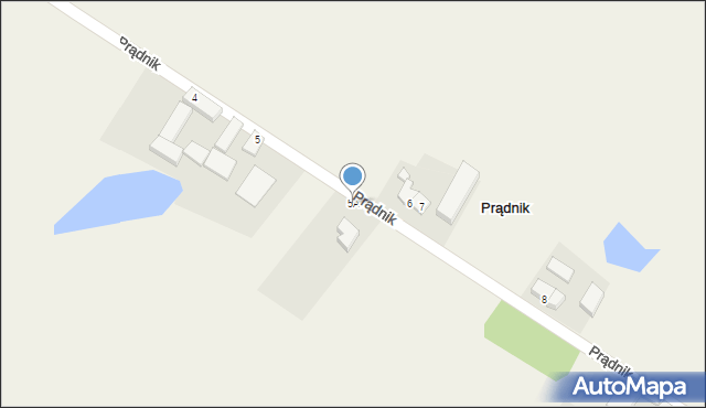 Prądnik, Prądnik, 5A, mapa Prądnik