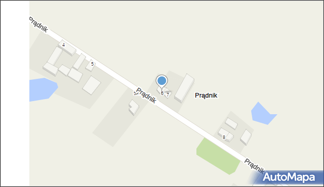 Prądnik, Prądnik, 6, mapa Prądnik