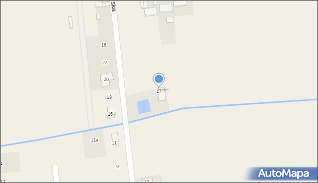 Prądzewo-Kopaczewo, Prądzewo-Kopaczewo, 17, mapa Prądzewo-Kopaczewo