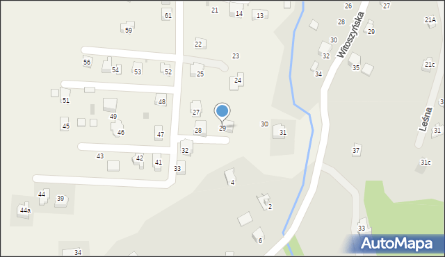 Prałkowce, Prałkowce, 29, mapa Prałkowce