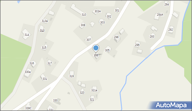 Prałkowce, Prałkowce, 306, mapa Prałkowce