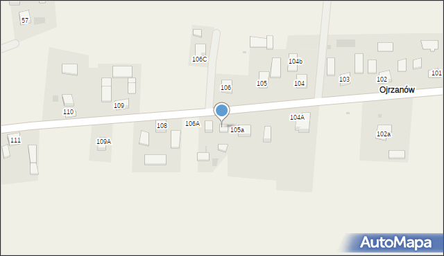 Prandocin-Iły, Prandocin-Iły, 119, mapa Prandocin-Iły