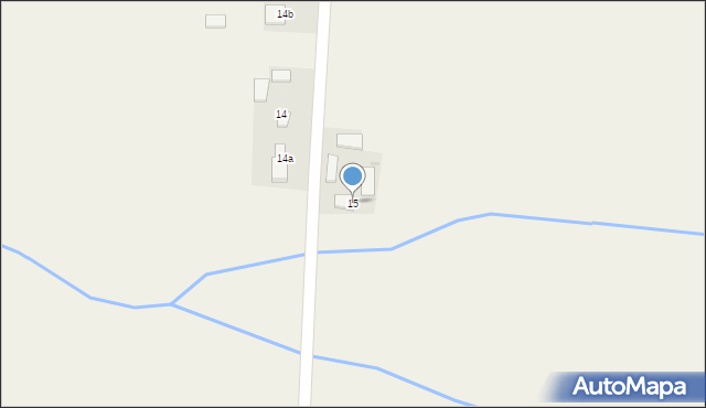 Prandocin-Wysiołek, Prandocin-Wysiołek, 15, mapa Prandocin-Wysiołek