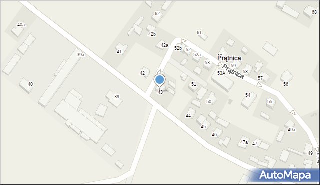 Prątnica, Prątnica, 43, mapa Prątnica