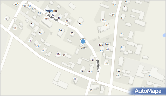 Prątnica, Prątnica, 49a, mapa Prątnica