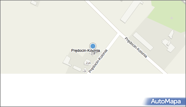Prędocin-Kolonia, Prędocin-Kolonia, 21B, mapa Prędocin-Kolonia