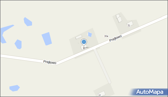 Prejłowo, Prejłowo, 30, mapa Prejłowo