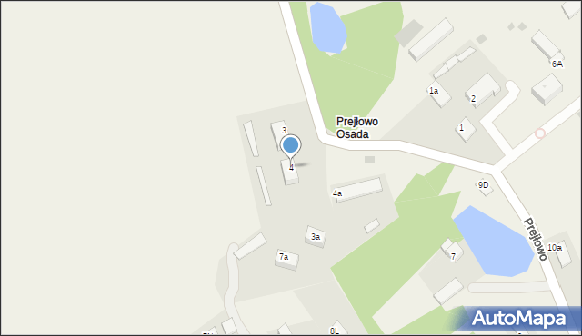 Prejłowo, Prejłowo, 4, mapa Prejłowo