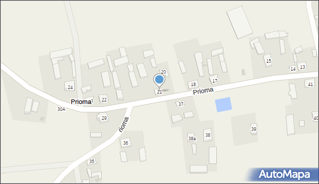Prioma, Prioma, 21, mapa Prioma