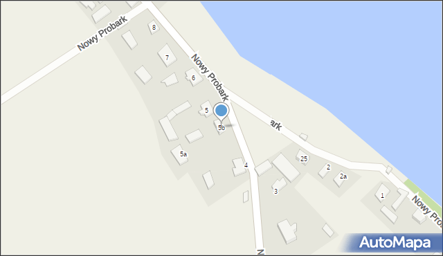 Probark, Probark, 5b, mapa Probark