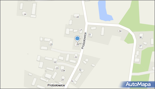 Probołowice, Probołowice, 19, mapa Probołowice