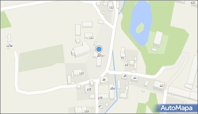 Proboszczów, Proboszczów, 107, mapa Proboszczów