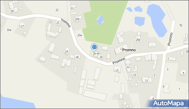 Promno, Promno, 17, mapa Promno