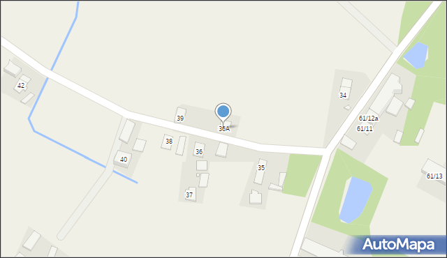 Proślice, Proślice, 36A, mapa Proślice