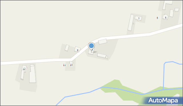 Proślice, Proślice, 8A, mapa Proślice