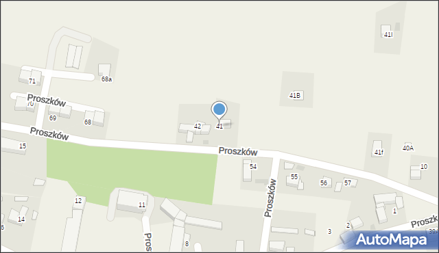 Proszków, Proszków, 41, mapa Proszków