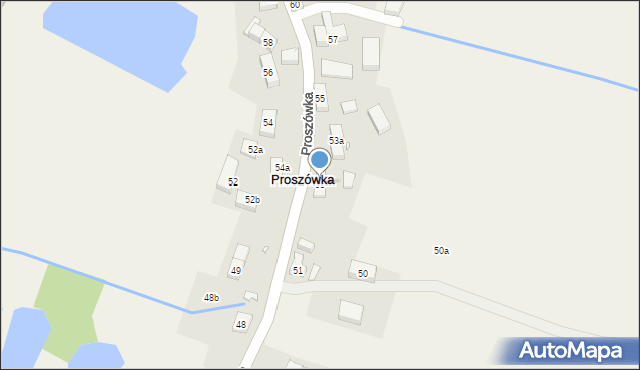 Proszówka, Proszówka, 53, mapa Proszówka