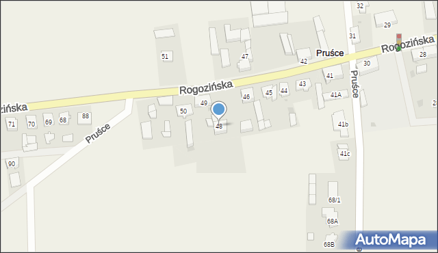 Pruśce, Pruśce, 48, mapa Pruśce