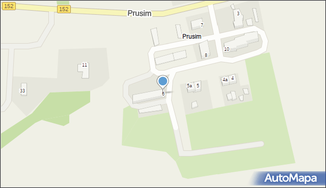 Prusim, Prusim, 6, mapa Prusim