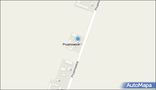 Prusinowice, Prusinowice, 24, mapa Prusinowice