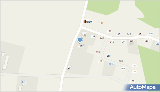 Prusinowice, Prusinowice, 137, mapa Prusinowice