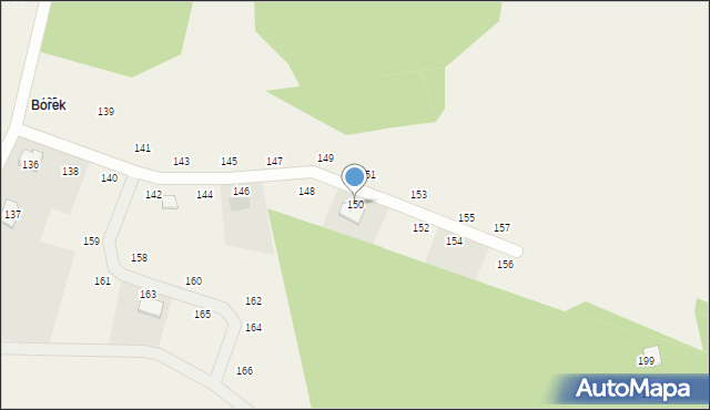 Prusinowice, Prusinowice, 150, mapa Prusinowice